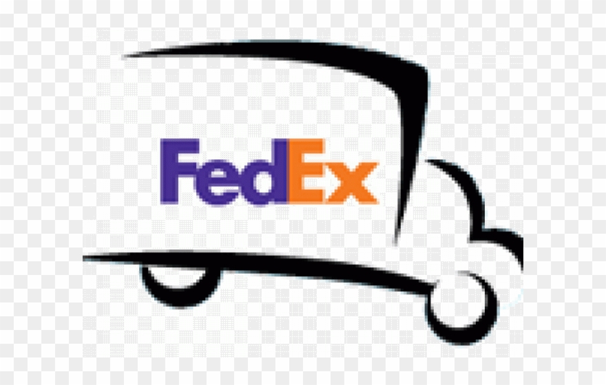 Fed Ex Clipart Truck - Large Natural Canvas Messenger Bag W/ Long Strap - - Png Download