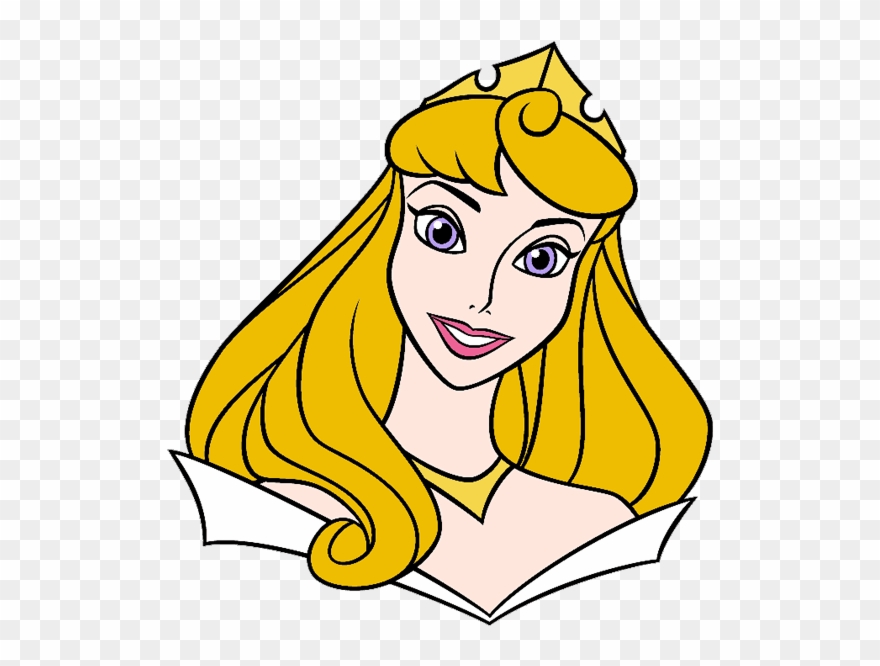 Sleeping S Aurora Clip Art Disney Galore - Easy Princess Colouring Pages - Png Download