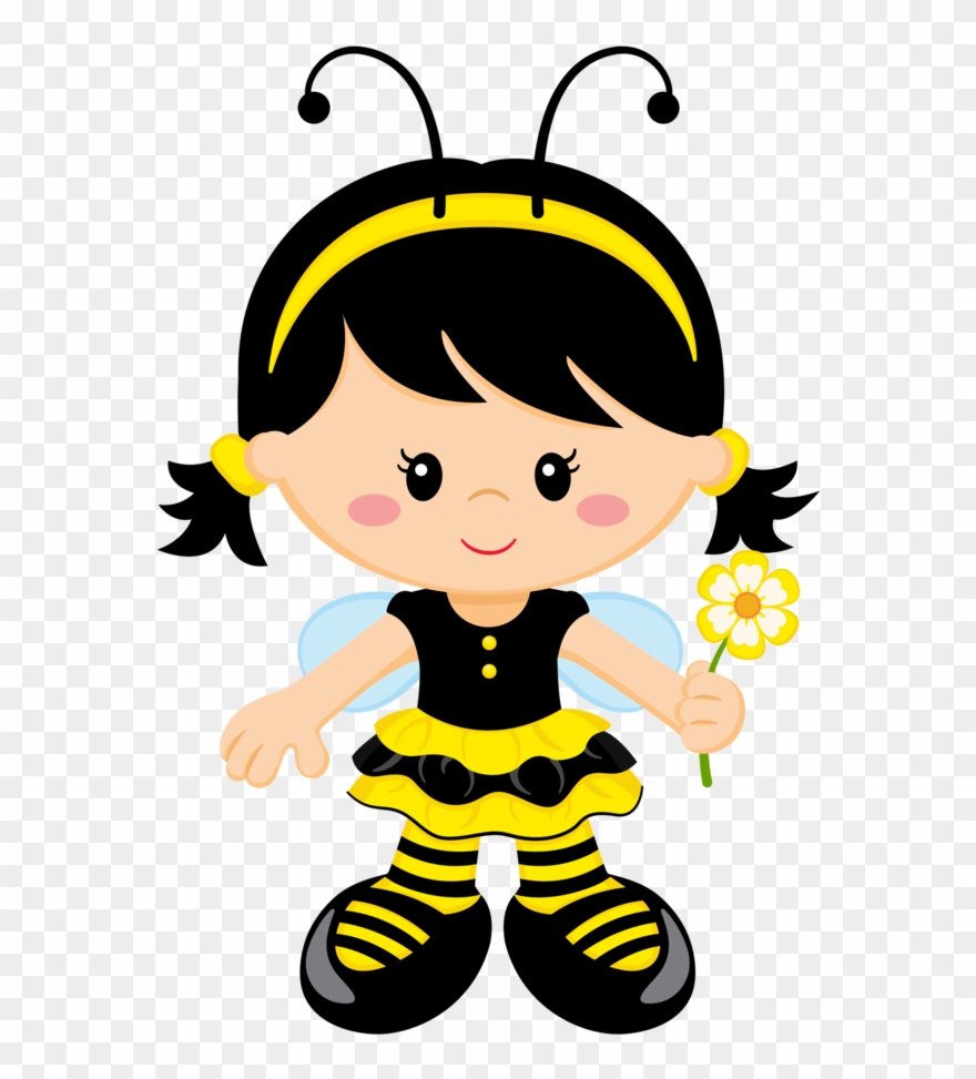 2 Borboletas & Joaninhas - Imagens De Abelhinha Png Clipart