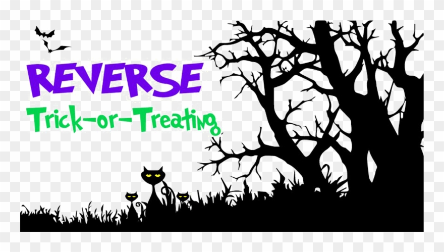 Halloween Trick Or Treat Png Photo - Reverse Trick Or Treating Graphic Clipart