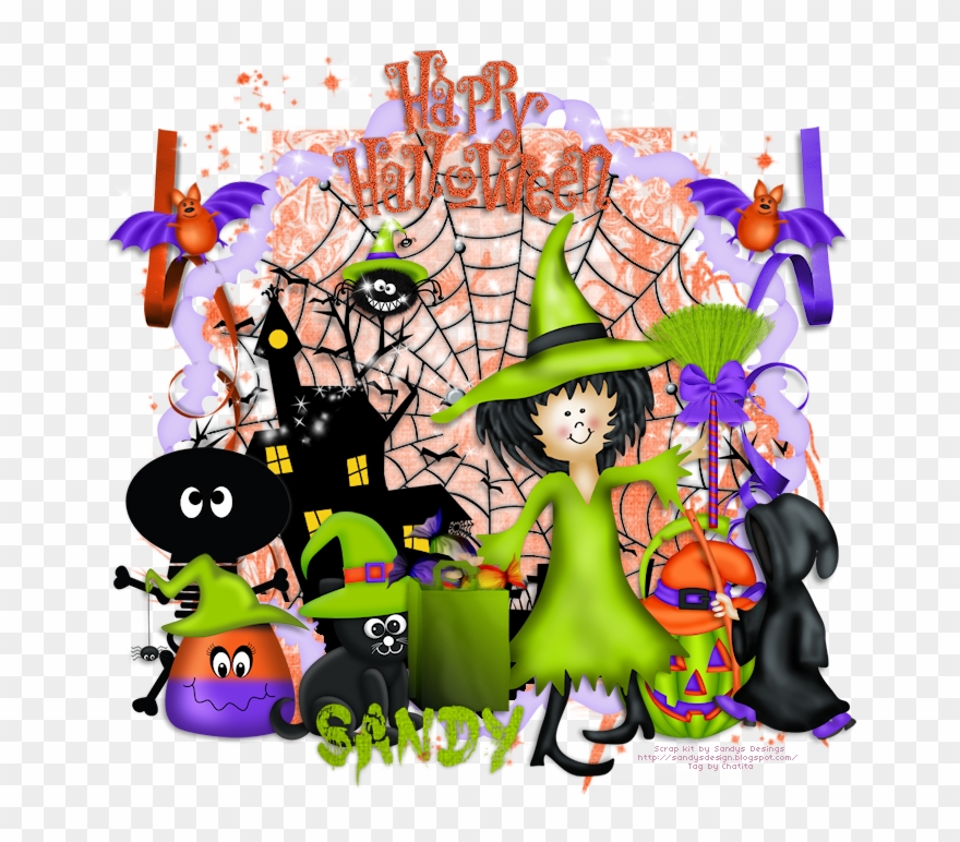 This Tutorial Was Written By Me On October 2nd - Dibujo Noche De Halloween Clipart