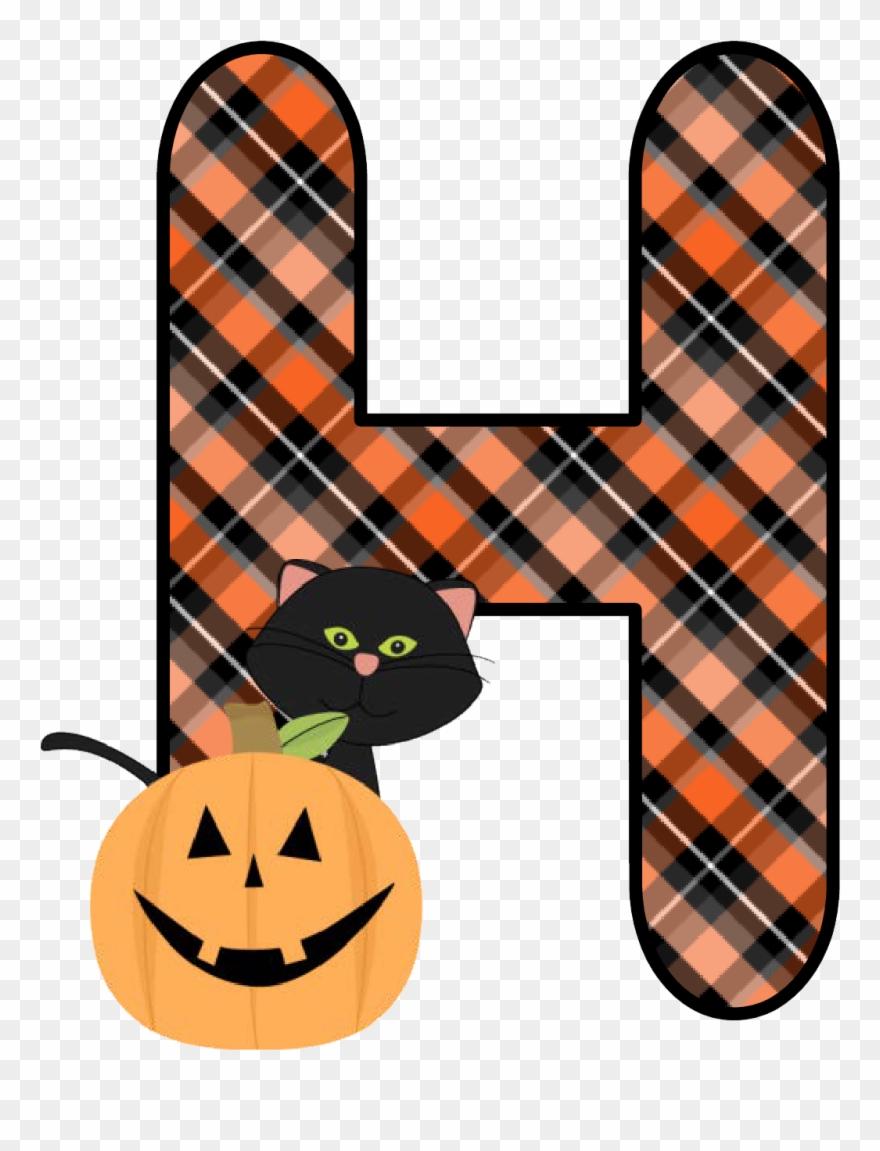Ch B *✿* Alfabeto Calabaza De Kid Sparkz Halloween - Halloween Letter B Clipart