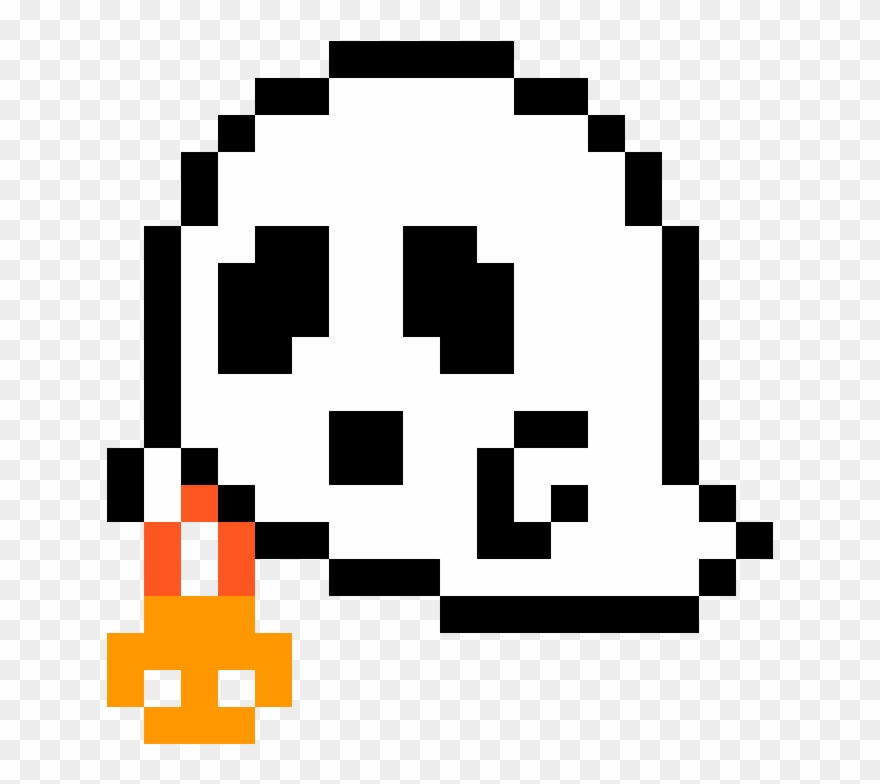 Cedae535cd2d4bd - Pixel Art Halloween Ghost Clipart