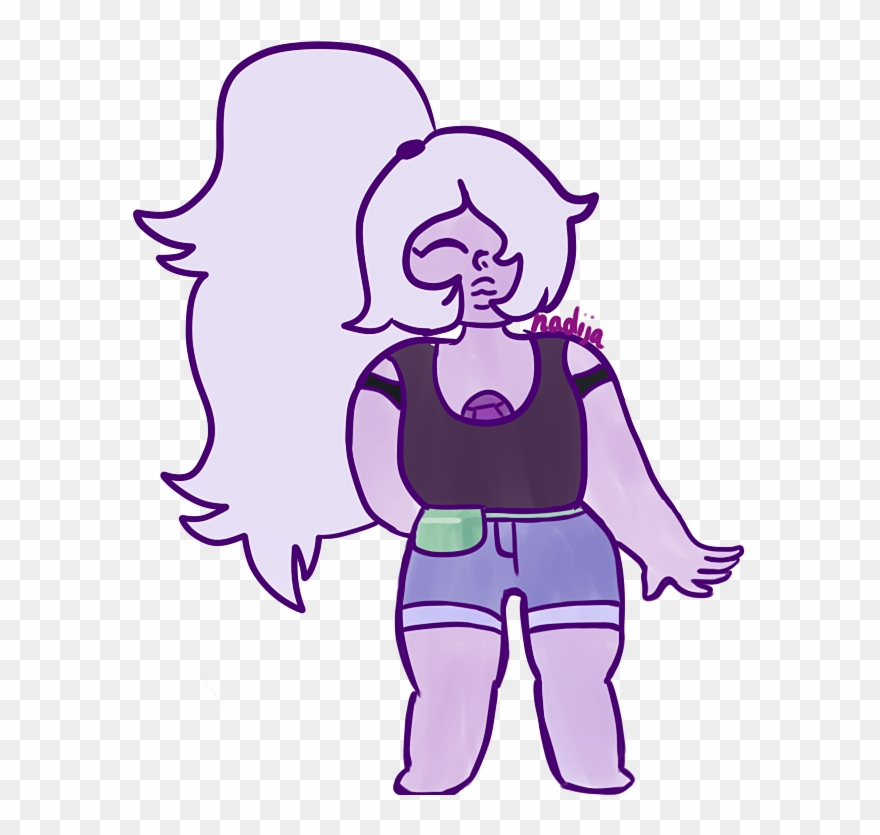 Beach Amethyst Day 6 - Cartoon Clipart