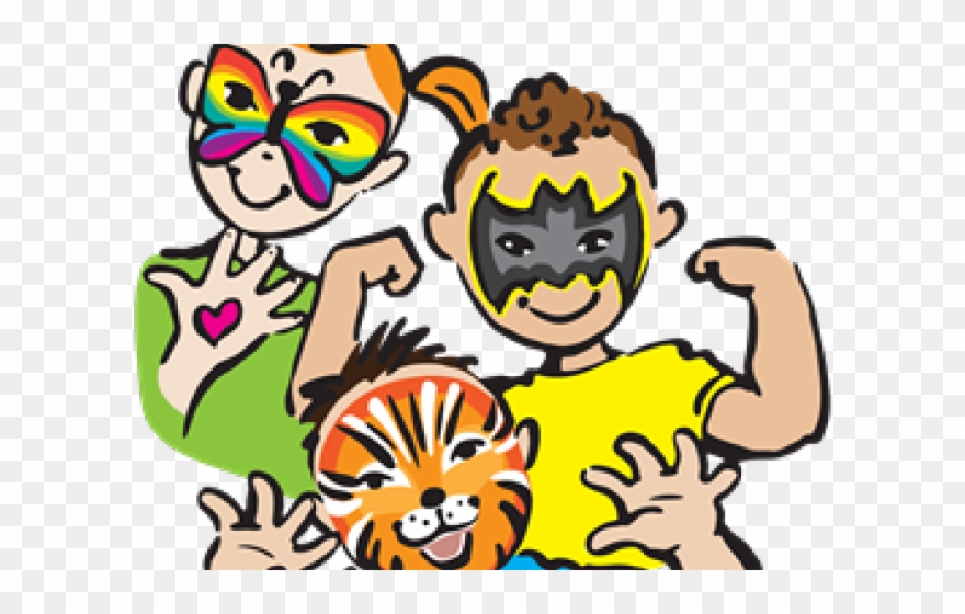 Summer Clipart Fair - Free Face Painting - Png Download