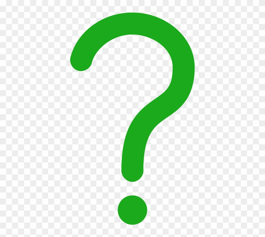 Icon Of A Question Mark - Question Mark Symbol Green Clipart