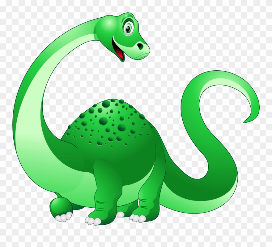 Dinosaur Cartoon Png Clipart Image - Dinosaur Clipart Transparent Background