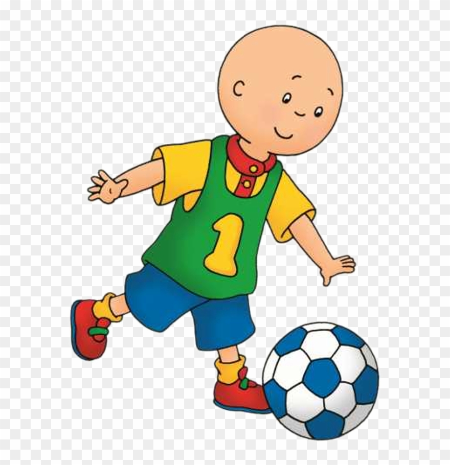 More Caillou Pictures - Caillou Soccer Clipart
