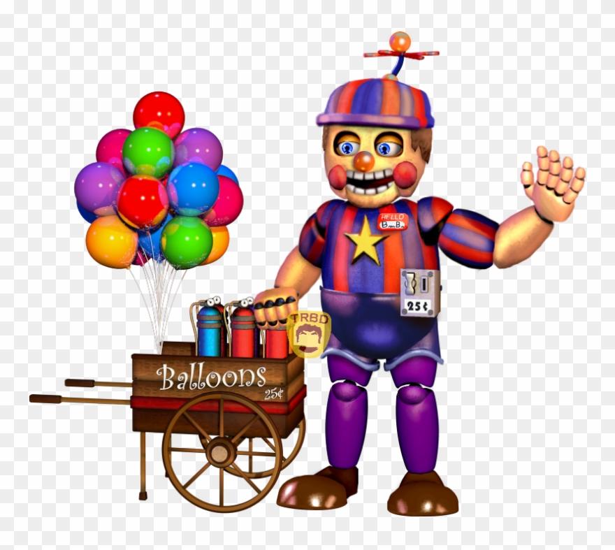 Rockstar Balloon Boy - Fnaf Rockstar Bb Clipart
