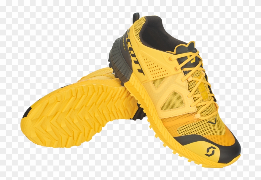 Trail Running Shoes Scott Kinabalu Power Yellow And - Scott Kinabalu Power Clipart