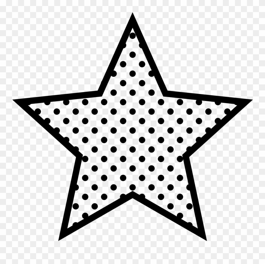 Black Star, Concave, Clip Art, Illustrations - Fensterbilder Weihnachten Vorlagen - Png Download