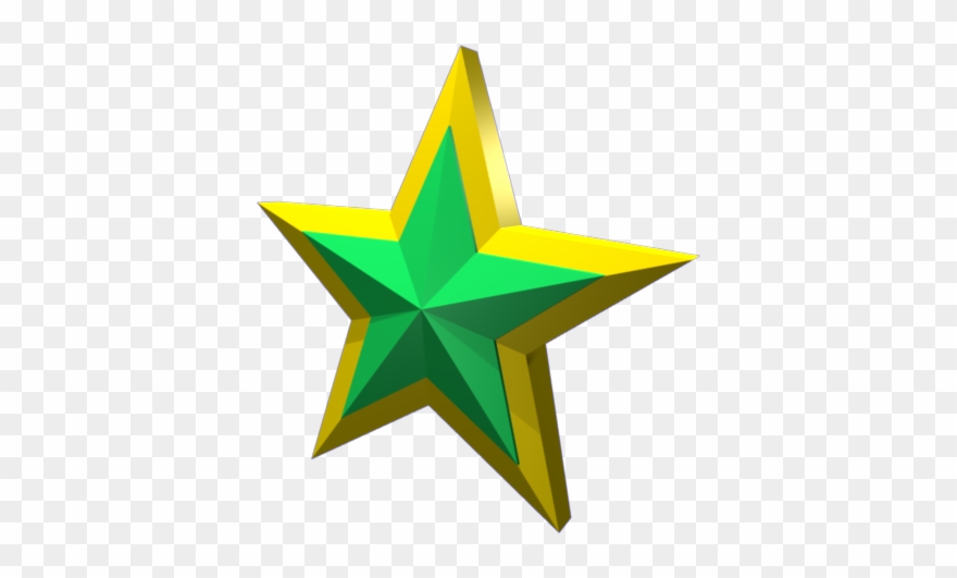 3d Star Images - Objects Shaped Like A Star Clipart