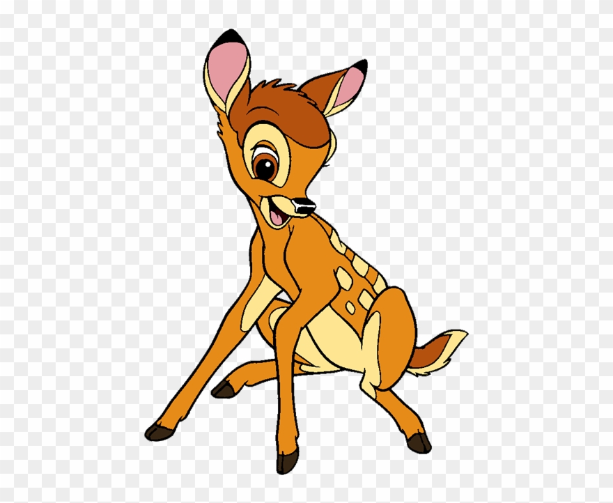 Bambi Clip Art Disney Clip Art Galore - Bambi Cute - Png Download