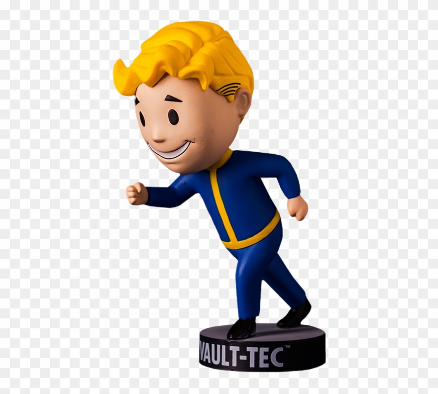 Endurance Vault Boy Vault 111 Bobble Head Figure Svg - Fallout Bobblehead Chia Pet Clipart