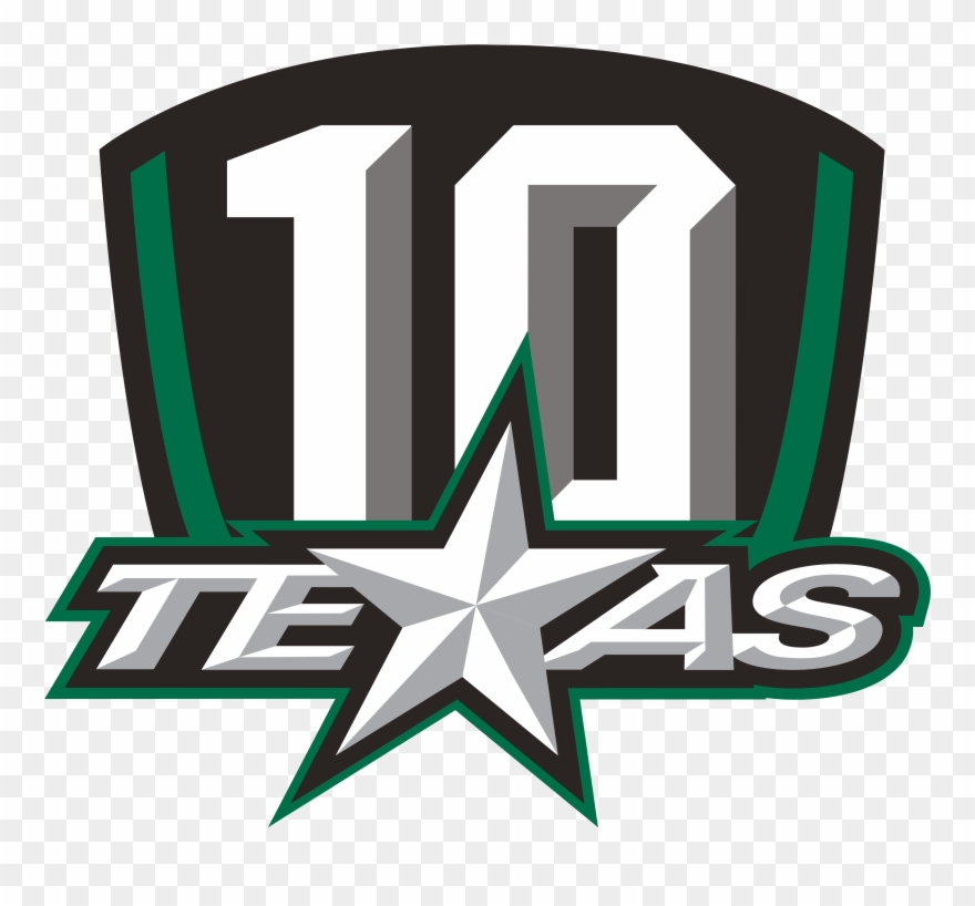 Texas Stars Logo Png - 10th Anniversary Logo Design Clipart