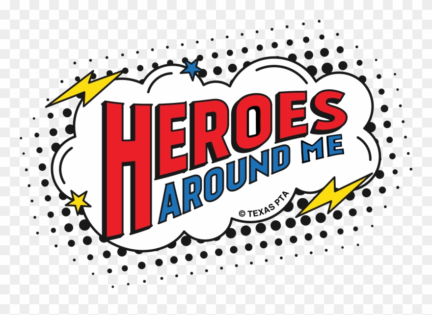 Pta Reflections Heroes Around Me Clipart