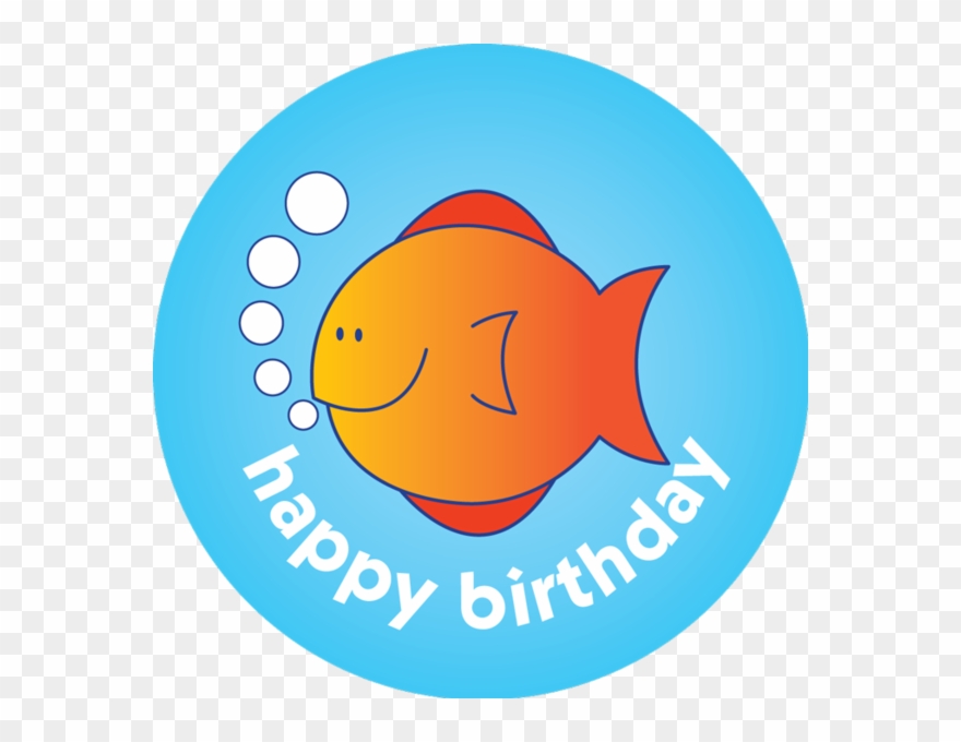Clip For Free Download On Mbtskoudsalg - Happy Birthday Fish Clipart - Png Download