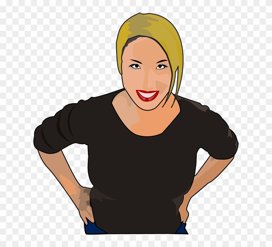 Clipart Woman - Png Download