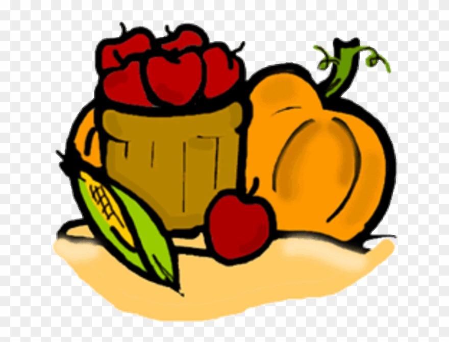 Harvest Clipart Harvest Clip Art - Apples And Pumpkins Clipart - Png Download