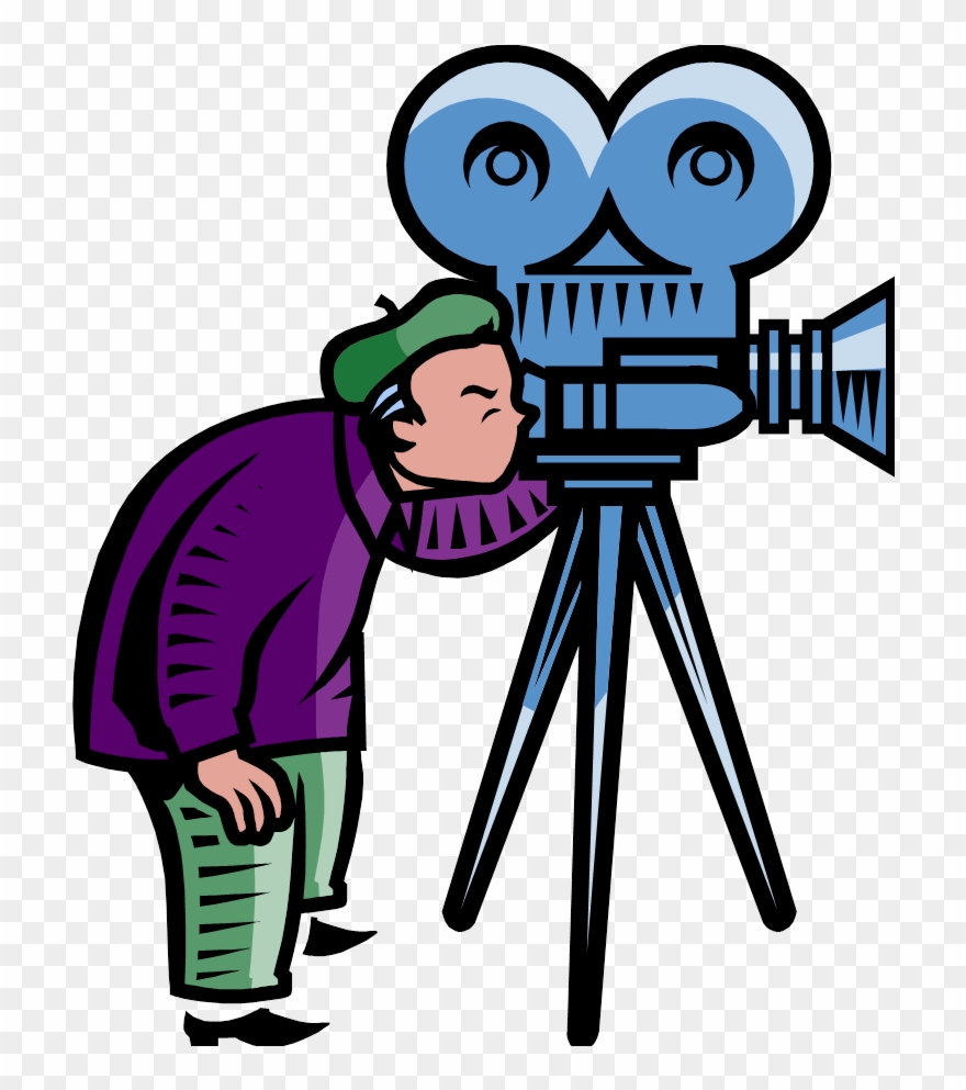 Doc Films - Make A Film Cartoon Clipart
