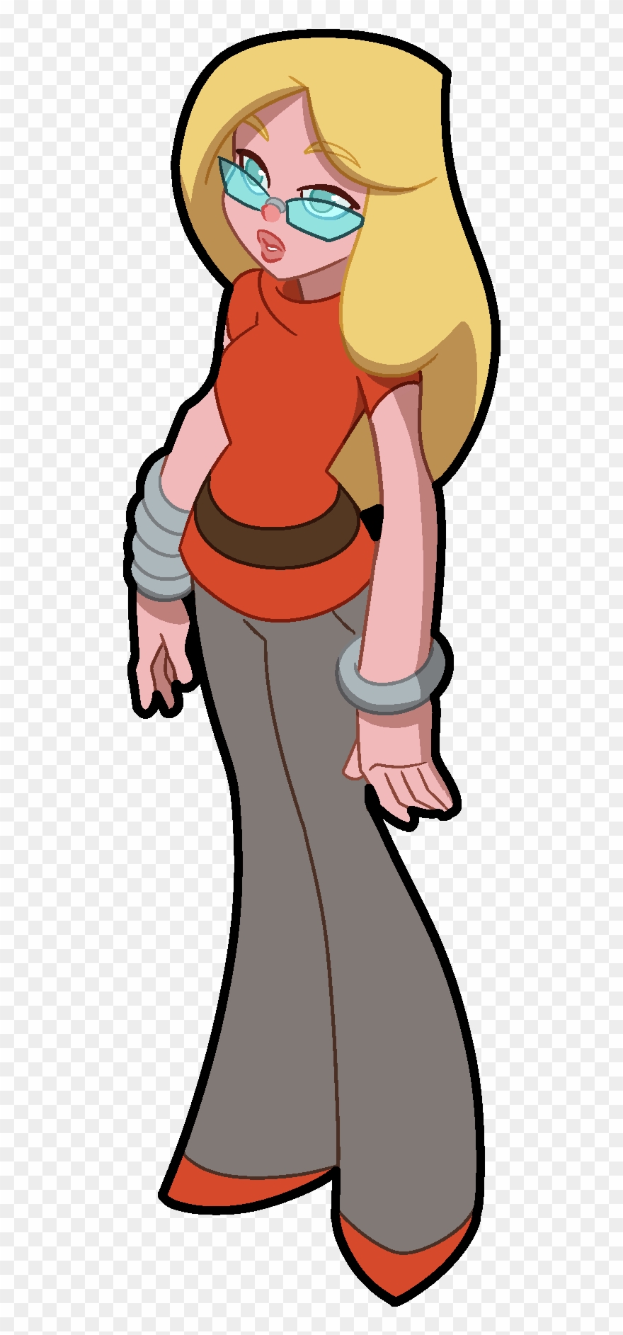 How She Moves, She Moves We Cannot Deprive You Of Ms - Cartoon Clipart