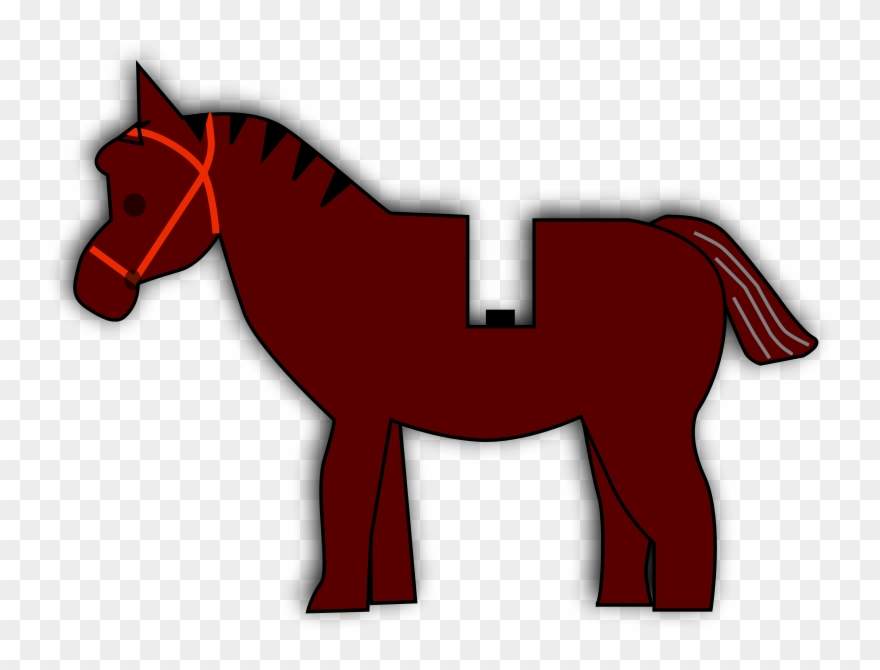Lego Horse Vector Clipart