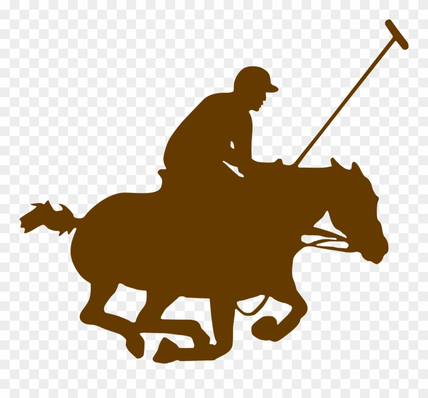 Horse Riding Clipart Polo Horse - Horse Vector Polo - Png Download