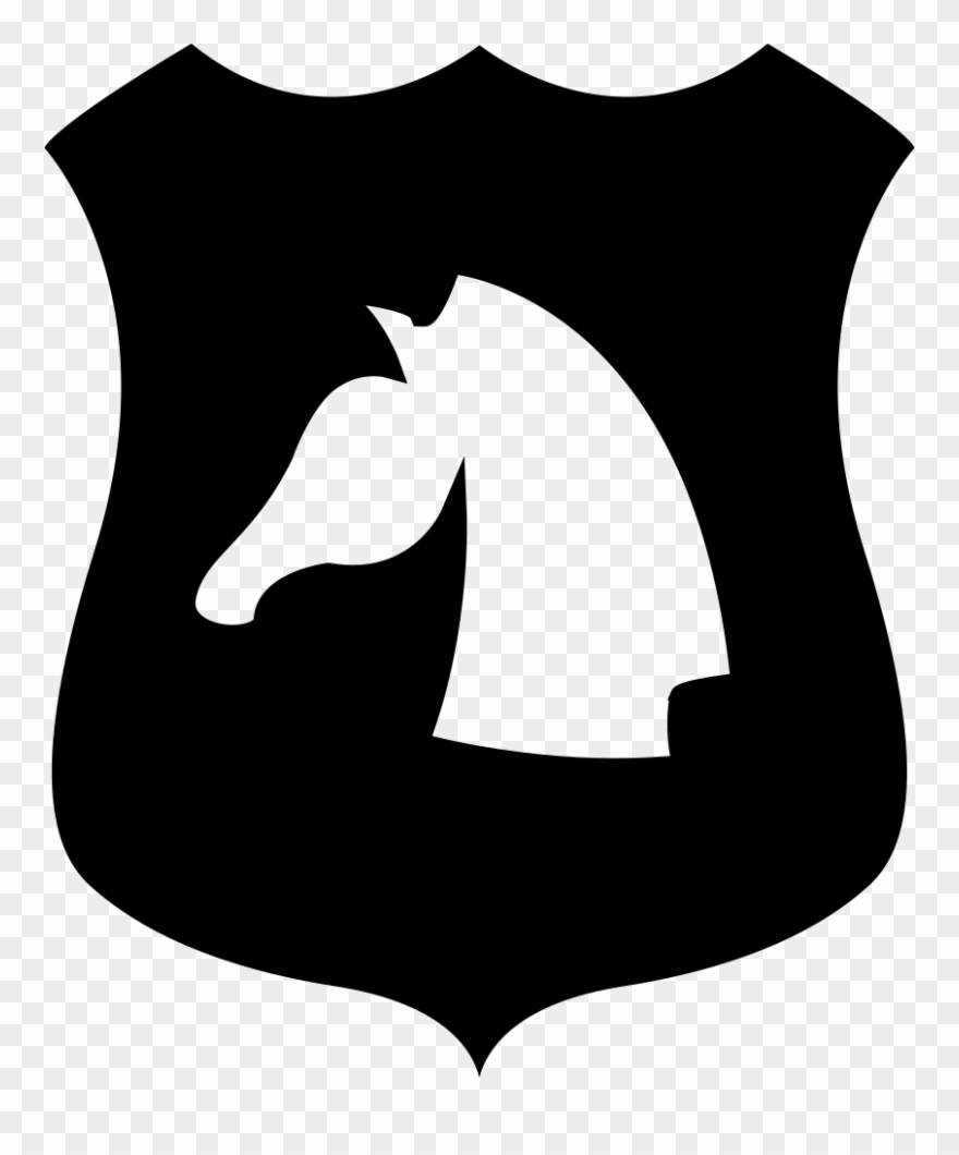 Horse Head On A Shield Comments - Horse Head Mask Clipart