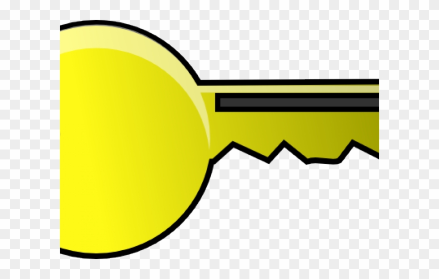 Cartoon Clipart Key - Clip Art Key - Png Download