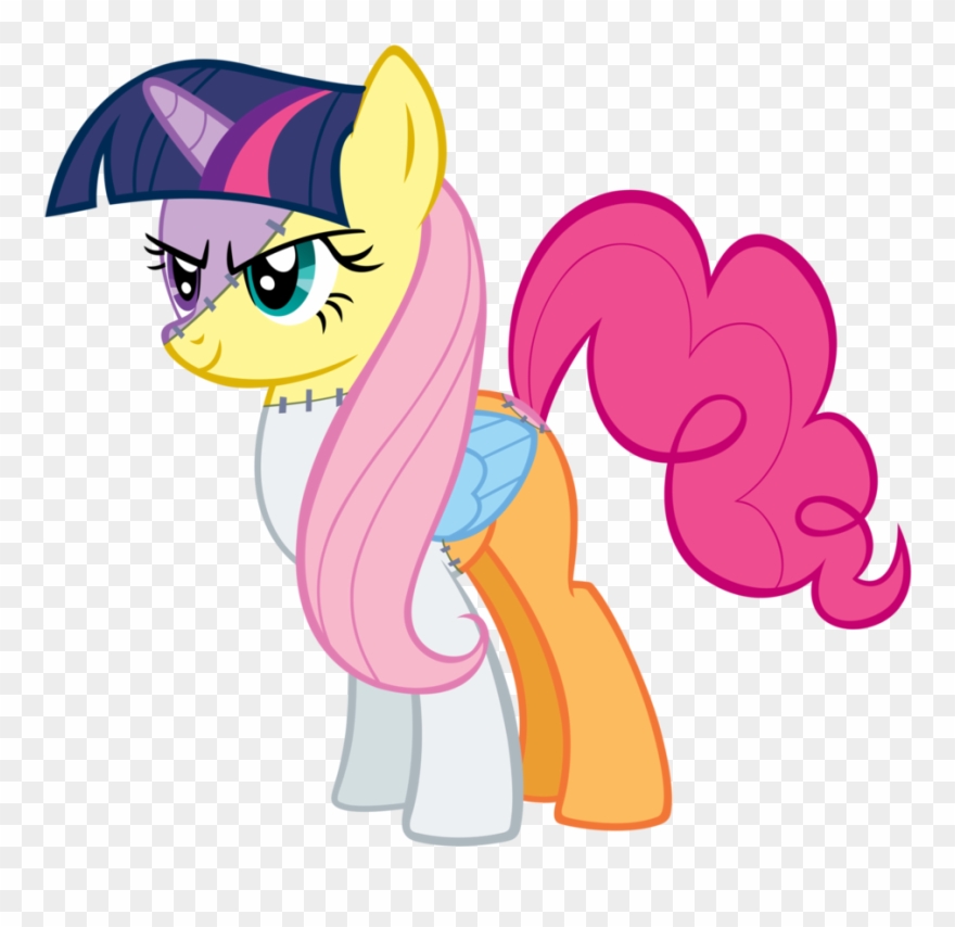 Blue Eyes Clipart Horse - Imagenes De My Little Pony Malas - Png Download