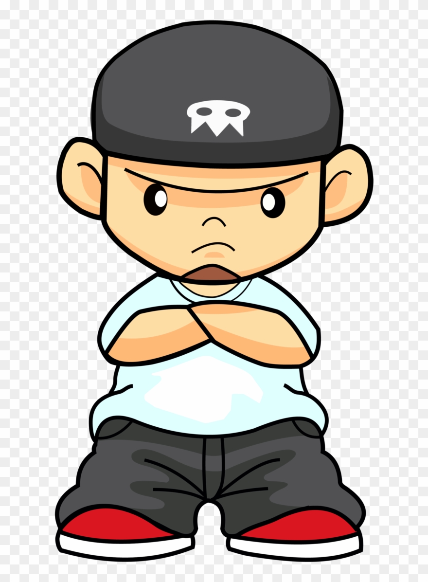 Clip Arts Related To - Hip Hop Boy Vector - Png Download