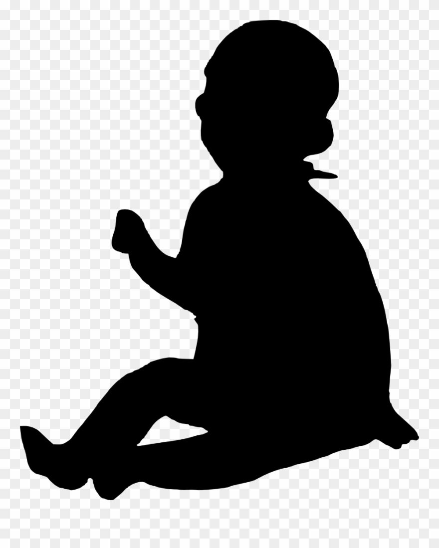 6 Baby Silhouette - Finland Map Png Clipart