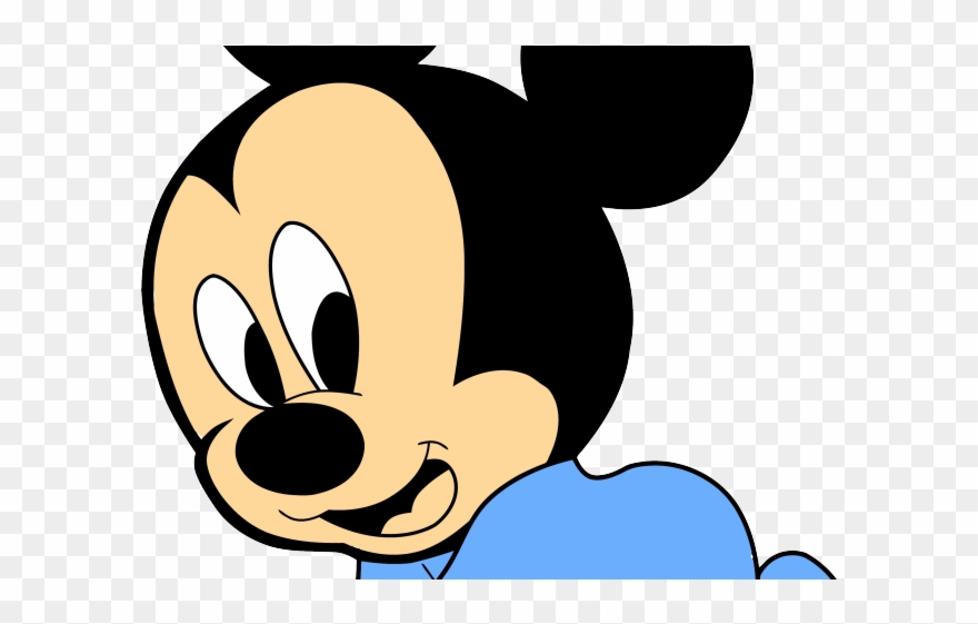 Blue Dress Clipart Baby Blue - Baby Mickey Mouse Blue - Png Download