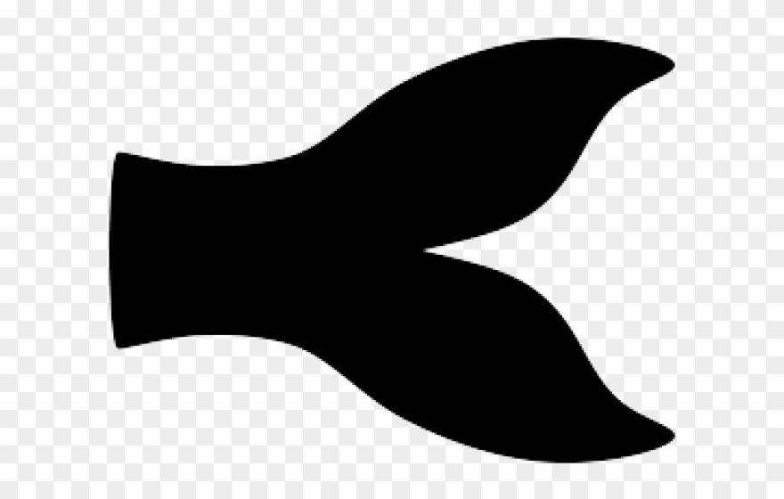 Mermaid Tail Clipart Baby Shower - Fish Tail Fin Transparent - Png Download