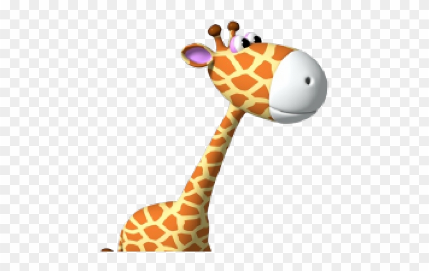 Cartoon Giraffe Transparent Background Clipart
