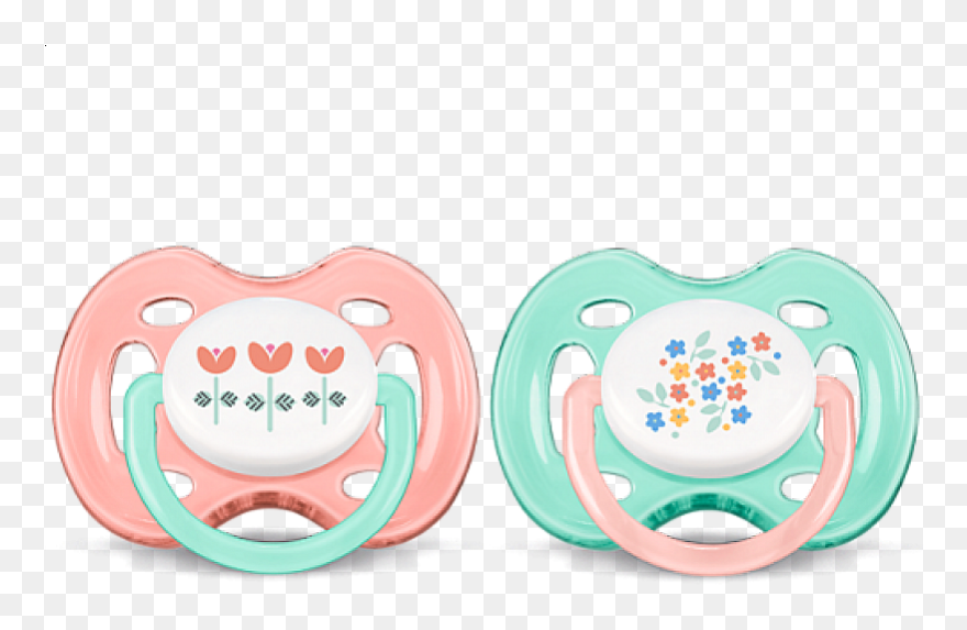 Avent Philips Scf Fashion Soothers M Silicone - Avent, Sensitive Ii, Smoczek Uspokajający, 0-6 M, 2 Clipart