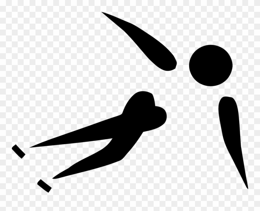 Figure Skater Cliparts 5, Buy Clip Art - Short Track Speed Skating Clipart - Png Download