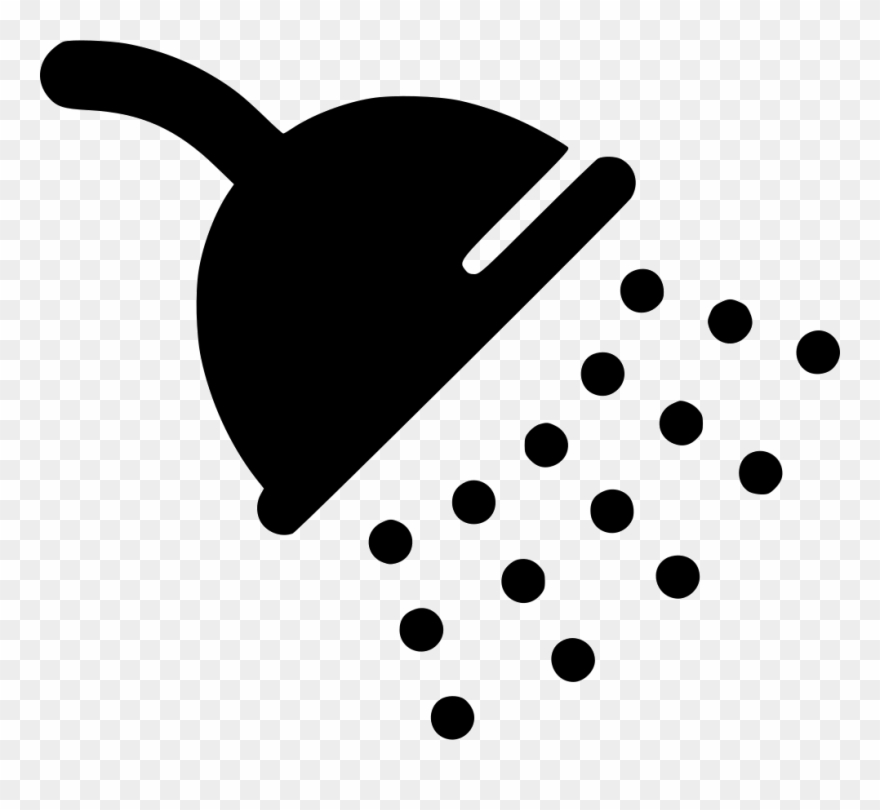 Svg Library Stock Shower Head Clipart - Shower Head Icon - Png Download