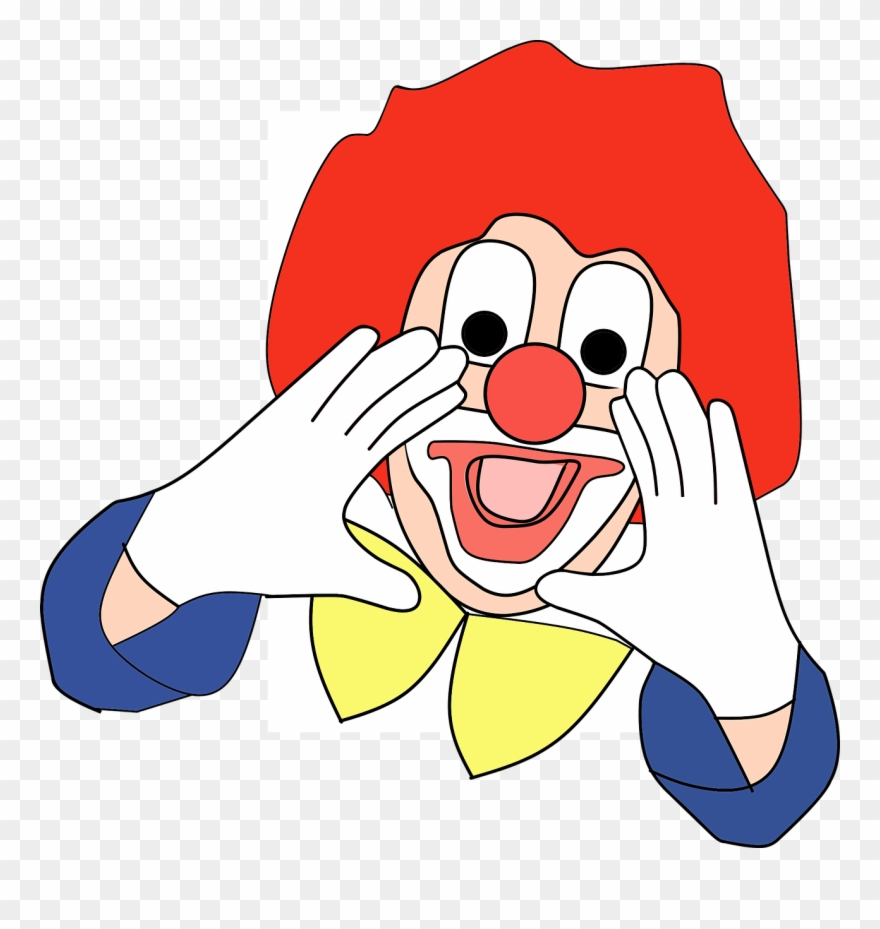 Clown Wig Cliparts 3, Buy Clip Art - Vektor Badut - Png Download