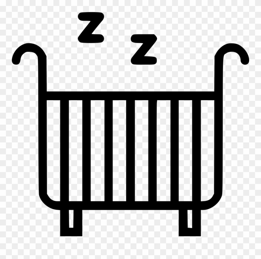 Cradle Baby Bed Sleep Comments - Baby Sleep Icon Png Clipart