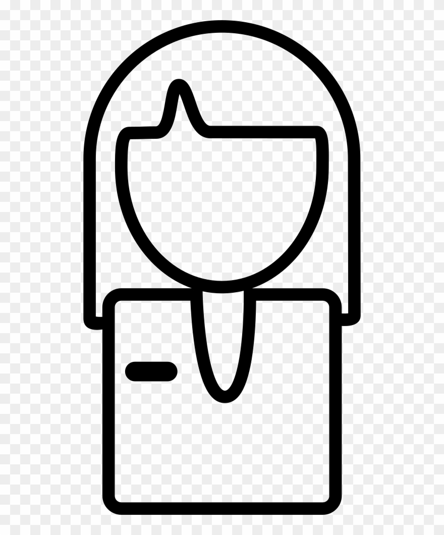 Woman Outline Comments Clipart