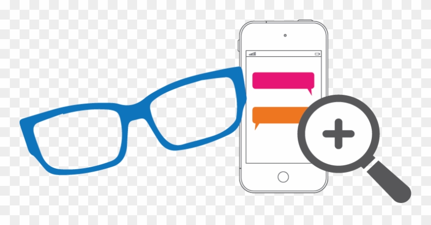 65 Years Old Who Needs Reading Glasses For Daily Tasks Clipart