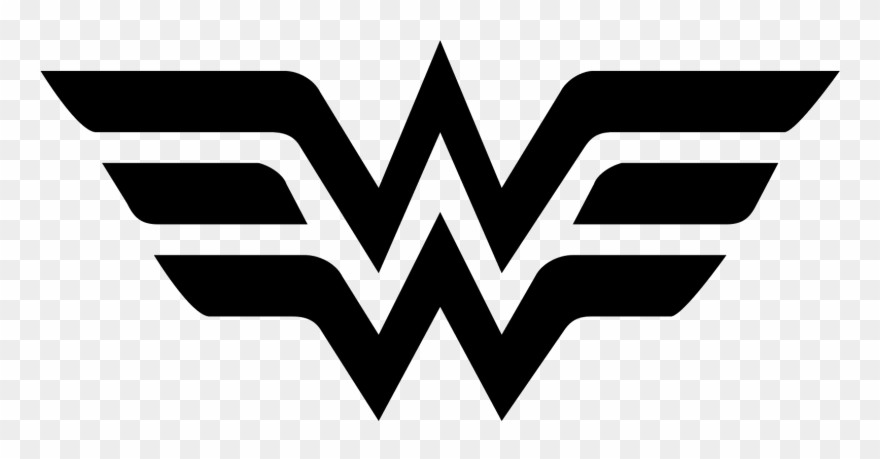 Wonder Woman Icon - Transparent Wonder Woman Logo Clipart