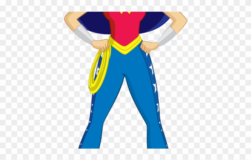 Wonder Woman Clipart File - Super Hero Girl Personajes - Png Download