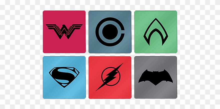 Set Of 6 Justice League Superman Batman Wonder Woman - Man Of Steel Wristband Clipart