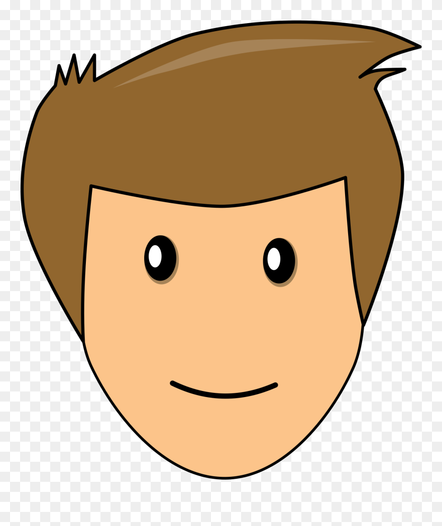 Father Face Clipart 13, Buy Clip Art - Caucasian Cartoon Face - Png Download