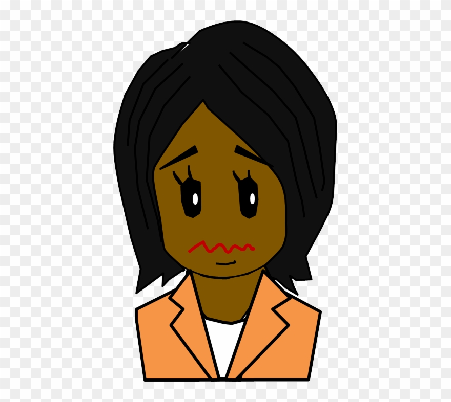No31 Black Man Normal - Cartoon Clipart