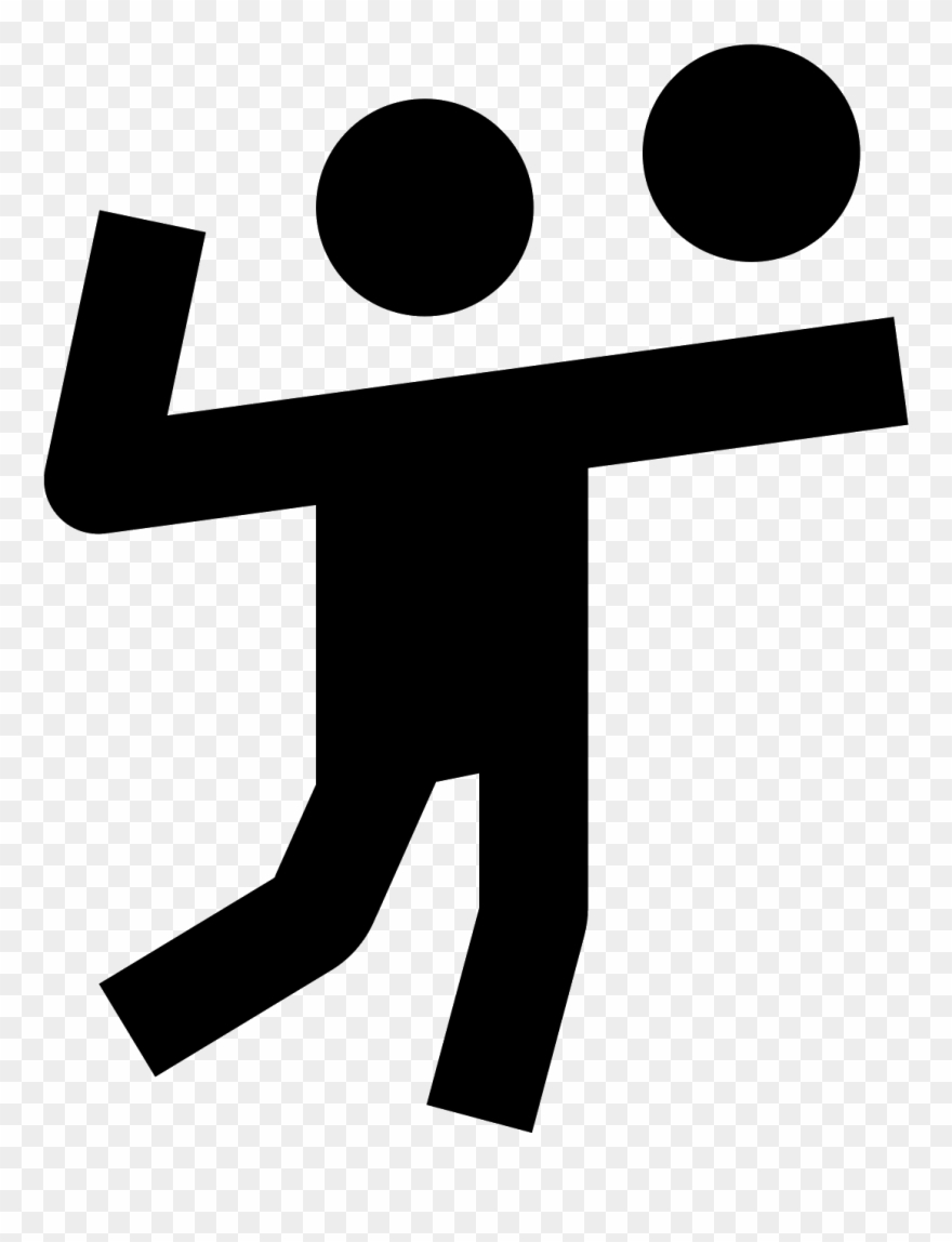 Volleyball Player Icon - Volleyball Clipart