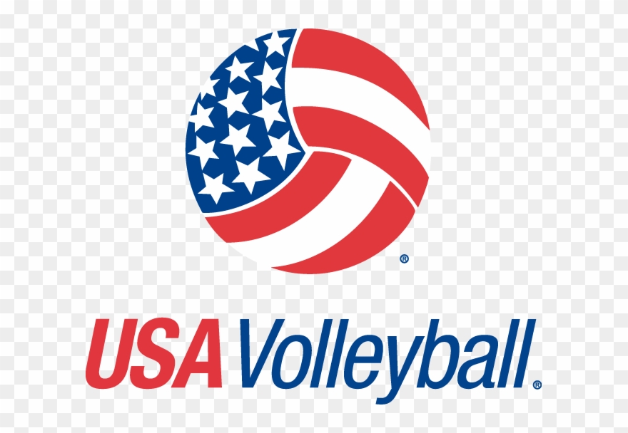 United States Volleyball - Usa Volleyball Logo Clipart