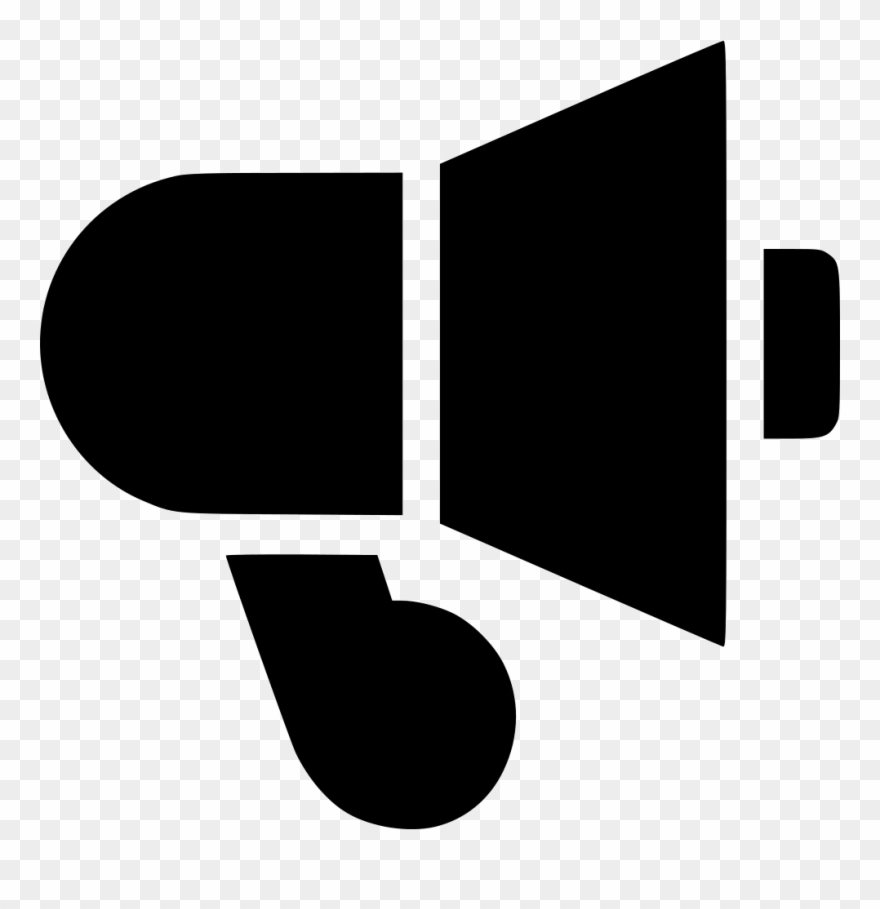 Loud Megaphone Comments - Scalable Vector Graphics Clipart